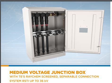 480 volt underground junction box|2 voltage in the same box.